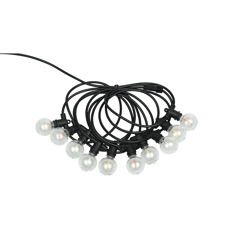 G40 Top Kabarcık E12 Spiral Ağız Renkli LED Dekoratif Festoon Aydınlatma