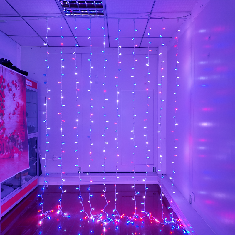 7 renkli senkron RGB kontrol perdesi ışık dizisi
